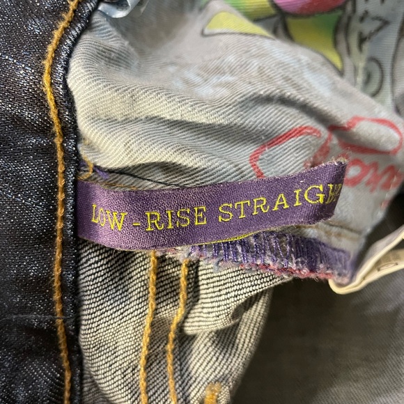 Ed Hardy Low Rise Straight Size 29 Jeans - Picture 11 of 15